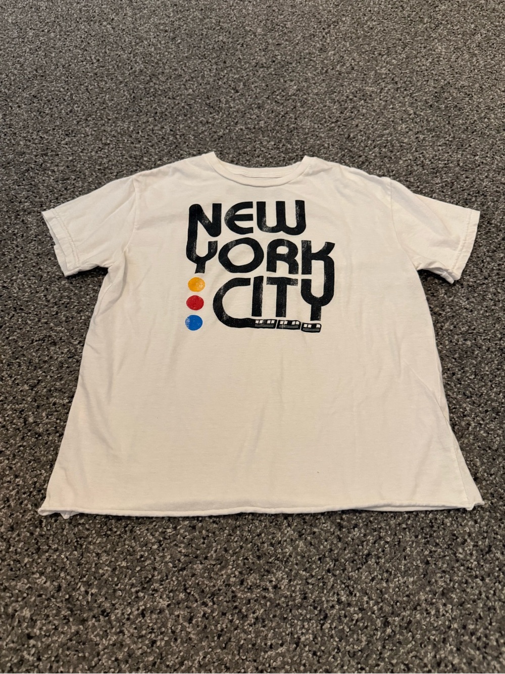 New York City Graphic Tee - White